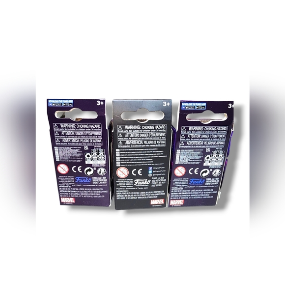 (5) Funko Pop! Keychain Zombie:Capt.America,Falcon,Iron Man,Mandalorian,Dr.Doom - Picture 3 of 8